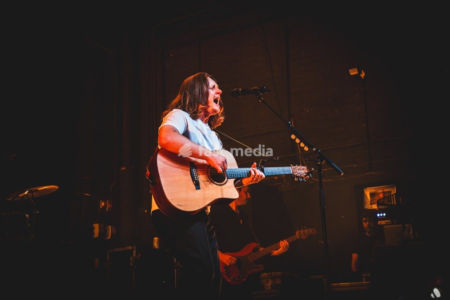 Jamie Webster performing live at O2 Academy Glasgow. The acclaimed Liverpudlian singer-songwriter brought his signature rock and roll sound to the renowned venue. Known for his passionate vocal delivery and rousing anthems, Webster delivered a captivating headline set blending foot-stomping indie…