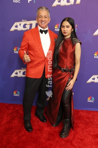 22 September 2025 - Pasadena, California - Bruce Buffer, Nene Royal. Attend "America's Got Talent" Season 21 Finale Performances held at the Hotel Dena Pasadena, in Pasadena