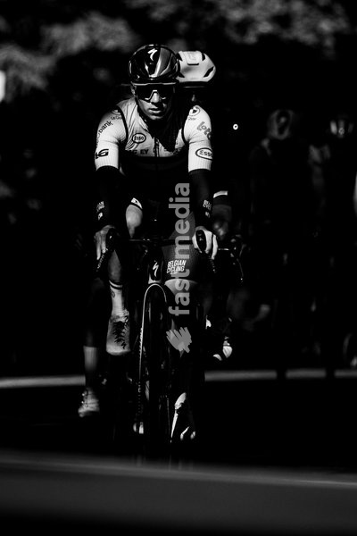 Belgian Remco Evenepoel pictured in action during a training before the cycling World Championship, in Montreal, Canada, Wednesday 23 September 2026. The UCI road world championships are taking place from 20 to 27 September, in Montreal, Canada
