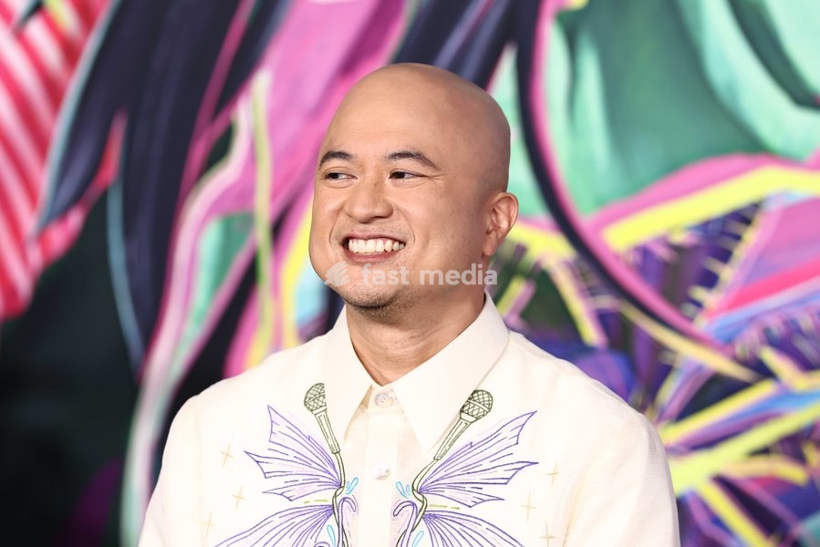 Januel P Mercado at the Los Angeles Premiere Of DreamWorks Animation's And Universal Pictures' 'Forgotten Island' held at the Lucas Museum of Narrative Art on September 23, 2026 in Los Angeles, California, United States