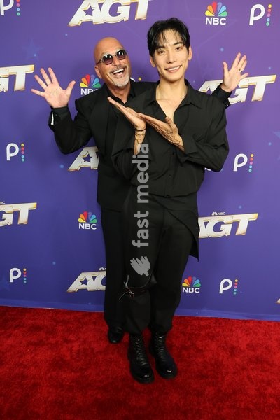 23 September 2025 - Pasadena, California - Howie Mandel, Yu Hojin. Attend "America's Got Talent" Season 21 Finale Results Red Carpet held at the Hotel Dena Pasadena, in Pasadena