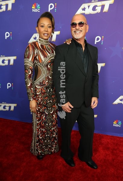 23 September 2025 - Pasadena, California - Mel B, Melanie Brown, Howie Mandel. Attend "America's Got Talent" Season 21 Finale Results Red Carpet held at the Hotel Dena Pasadena, in Pasadena