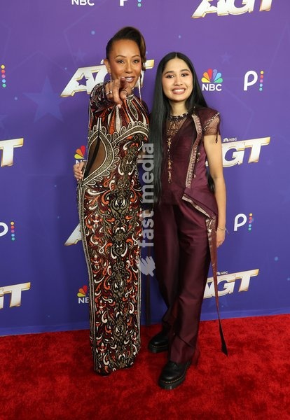 23 September 2025 - Pasadena, California - Mel B.,Melanie Brown, Nene Royal. Attend "America's Got Talent" Season 21 Finale Results Red Carpet held at the Hotel Dena Pasadena, in Pasadena