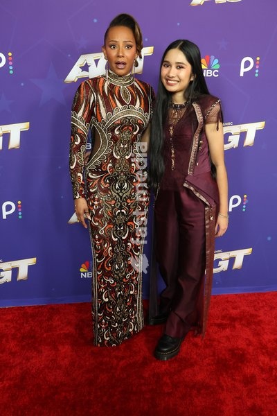 23 September 2025 - Pasadena, California - Mel B.,Melanie Brown, Nene Royal. Attend "America's Got Talent" Season 21 Finale Results Red Carpet held at the Hotel Dena Pasadena, in Pasadena