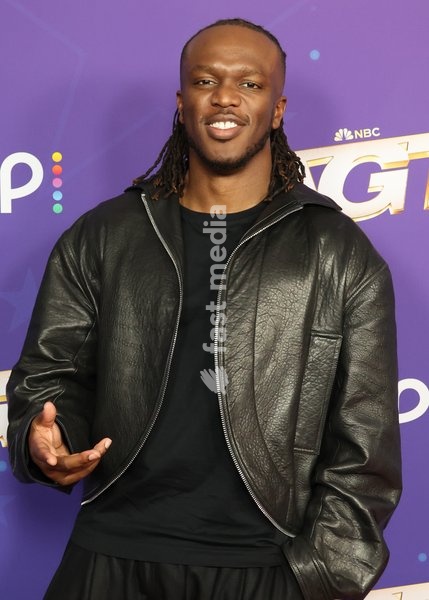 23 September 2025 - Pasadena, California - KSI,Olajide Olayinka Williams Olatunji. Attend "America's Got Talent" Season 21 Finale Results Red Carpet held at the Hotel Dena Pasadena, in Pasadena