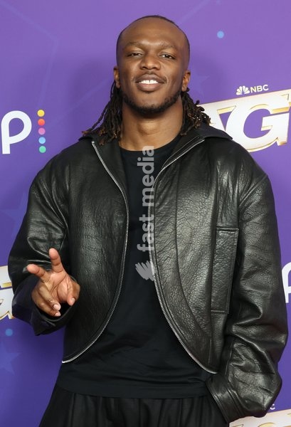 23 September 2025 - Pasadena, California - KSI,Olajide Olayinka Williams Olatunji. Attend "America's Got Talent" Season 21 Finale Results Red Carpet held at the Hotel Dena Pasadena, in Pasadena