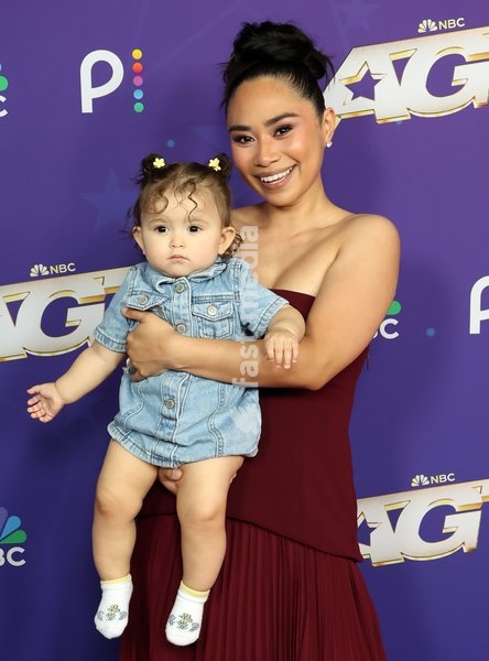 23 September 2025 - Pasadena, California - Jessica Sanchez, Eliana Mae Gallardo. Attend "America's Got Talent" Season 21 Finale Results Red Carpet held at the Hotel Dena Pasadena, in Pasadena