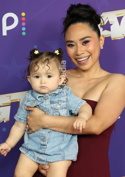 23 September 2025 - Pasadena, California - Jessica Sanchez, Eliana Mae Gallardo. Attend "America's Got Talent" Season 21 Finale Results Red Carpet held at the Hotel Dena Pasadena, in Pasadena