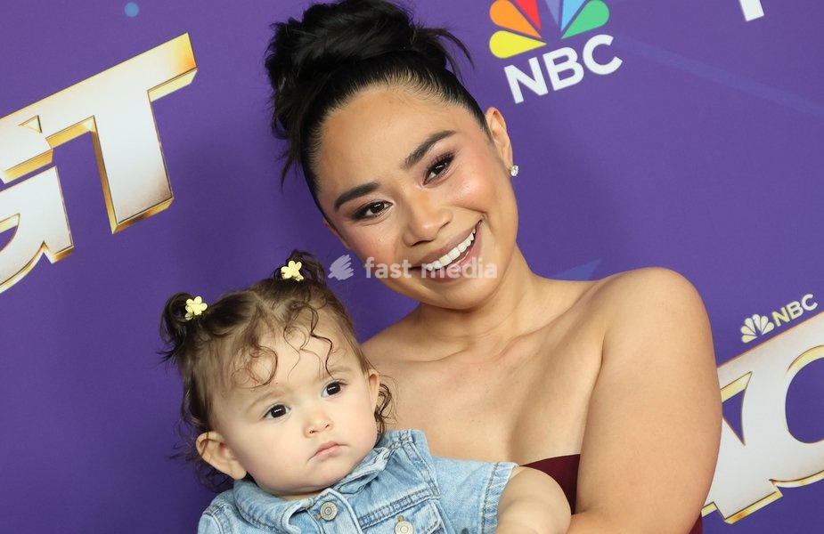 23 September 2025 - Pasadena, California - Jessica Sanchez, Eliana Mae Gallardo. Attend "America's Got Talent" Season 21 Finale Results Red Carpet held at the Hotel Dena Pasadena, in Pasadena