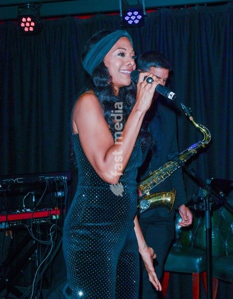 Acantha Lang attends The Boisdale Xerjoff Music Awards at Boisdale of Canary Wharf on September 23, 2026 in London, England