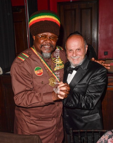 Luciano and Founder of Xerjoff Sergio Momo attends The Boisdale Xerjoff Music Awards at Boisdale of Canary Wharf on September 23, 2026 in London, England