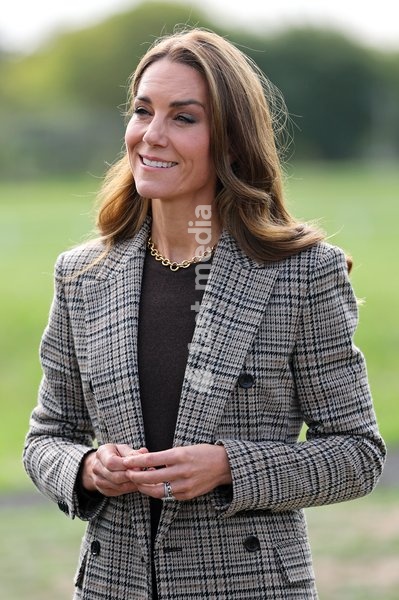 Catherine, Princess of Wales during a visit to The Forward Trust to mark Addiction Awareness Week on September 24, 2026 in Southend, England. The Forward Trust supports people as they recover from addiction with the aim of helping them rebuild their lives. The Princess of Wales has been a patron of…