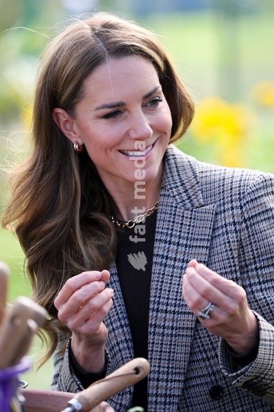 Catherine, Princess of Wales during a visit to The Forward Trust to mark Addiction Awareness Week on September 24, 2026 in Southend, England. The Forward Trust supports people as they recover from addiction with the aim of helping them rebuild their lives. The Princess of Wales has been a patron of…