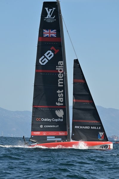 GB1 Team during the Americas Cup Preliminary Regatta Sailing Day 1 at the Race Village on 24th September 2026 in Naples, Italy