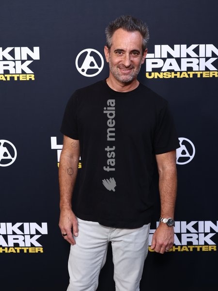 Alec Puro at the World Premiere Of Trafalgar Releasing's 'Linkin Park: Unshattered' held at the AMC The Grove 14 on September 24, 2026 in Beverly Grove, Los Angeles, California, United States