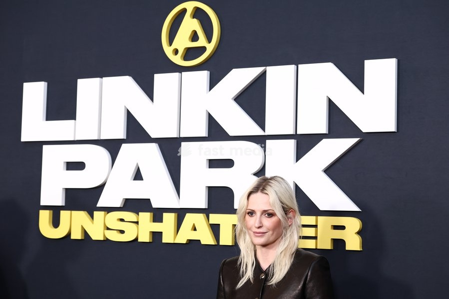 Emily Armstrong at the World Premiere Of Trafalgar Releasing's 'Linkin Park: Unshattered' held at the AMC The Grove 14 on September 24, 2026 in Beverly Grove, Los Angeles, California, United States