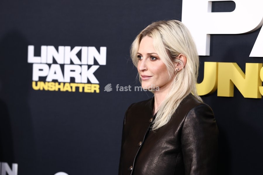 Emily Armstrong at the World Premiere Of Trafalgar Releasing's 'Linkin Park: Unshattered' held at the AMC The Grove 14 on September 24, 2026 in Beverly Grove, Los Angeles, California, United States