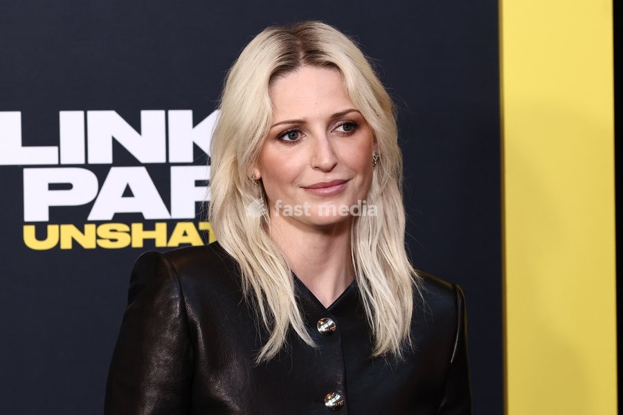 Emily Armstrong at the World Premiere Of Trafalgar Releasing's 'Linkin Park: Unshattered' held at the AMC The Grove 14 on September 24, 2026 in Beverly Grove, Los Angeles, California, United States