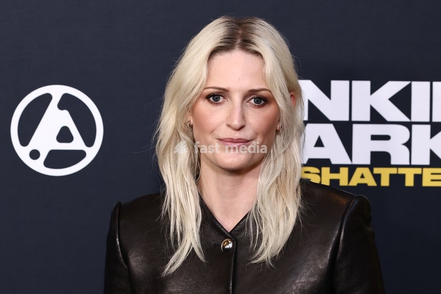 Emily Armstrong at the World Premiere Of Trafalgar Releasing's 'Linkin Park: Unshattered' held at the AMC The Grove 14 on September 24, 2026 in Beverly Grove, Los Angeles, California, United States