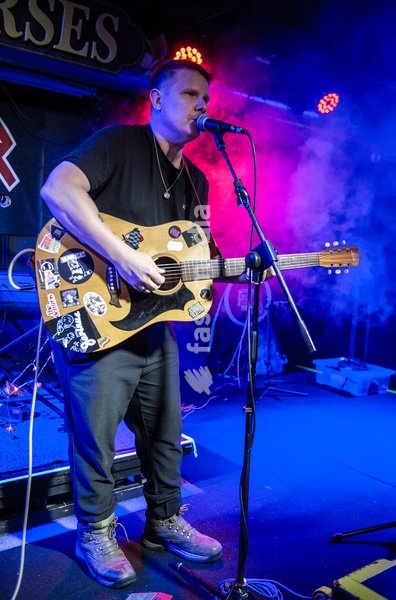London based singer and songwriter, Adam Wedd performs at Cart & Horses in London on 24th September 2026, launching his debut album Hangover Full of Memories