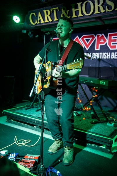 London based singer and songwriter, Adam Wedd performs at Cart & Horses in London on 24th September 2026, launching his debut album Hangover Full of Memories