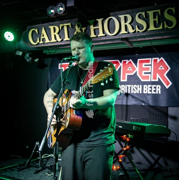 London based singer and songwriter, Adam Wedd performs at Cart & Horses in London on 24th September 2026, launching his debut album Hangover Full of Memories