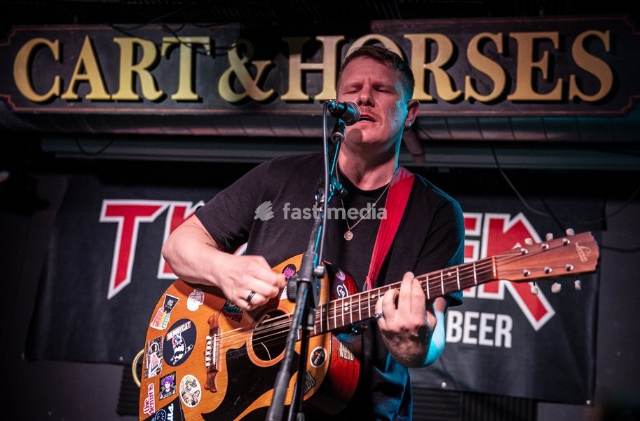 London based singer and songwriter, Adam Wedd performs at Cart & Horses in London on 24th September 2026, launching his debut album Hangover Full of Memories