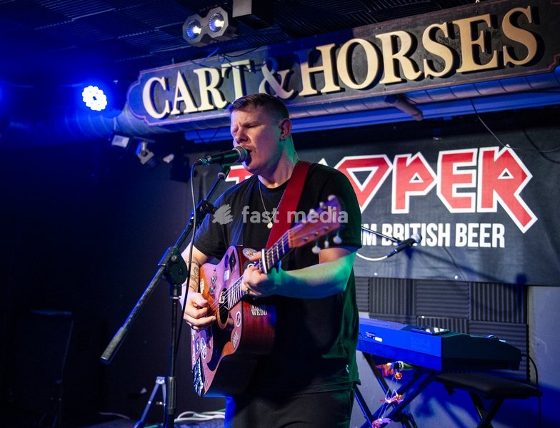 London based singer and songwriter, Adam Wedd performs at Cart & Horses in London on 24th September 2026, launching his debut album Hangover Full of Memories