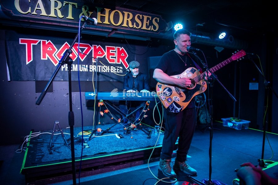 London based singer and songwriter, Adam Wedd performs at Cart & Horses in London on 24th September 2026, launching his debut album Hangover Full of Memories