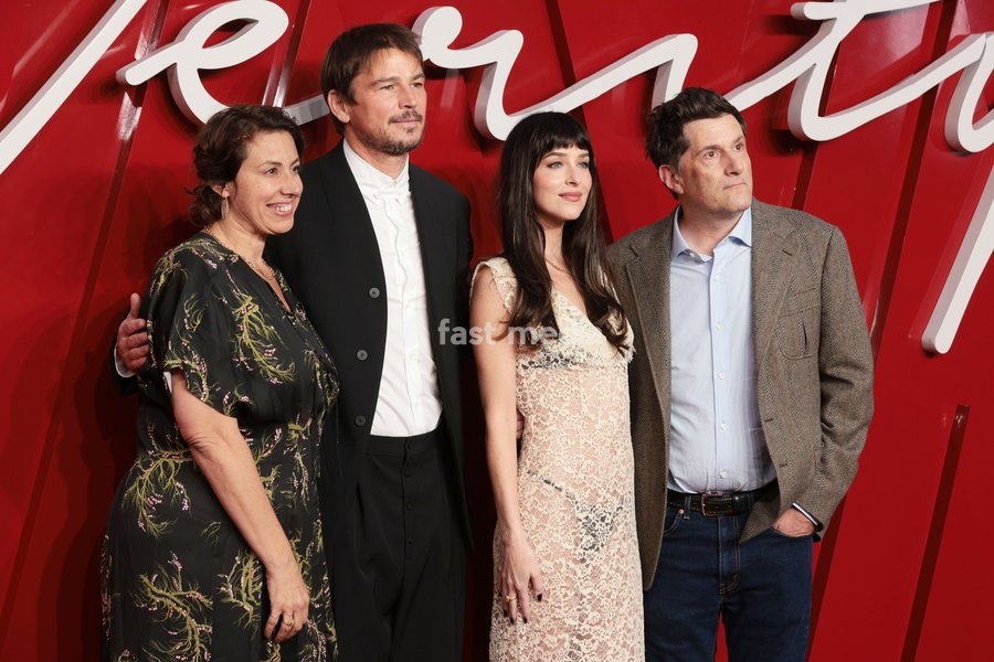 Jordana Mollick, Josh Hartnett, Dakota Johnson and Michael Showalter at Verity UK Gala Screening, London, UK, on 24nd September 2026