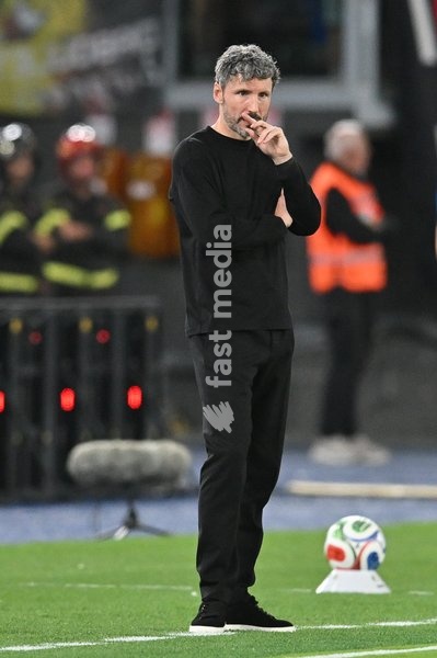 Van Bommel head coach of Belgium during the Italy vs Belgium match of the 2026 UEFA Nations League at Olympic Stadium in Rome, Italy, on 25 September 2026. Italy vs Belgium 0-2