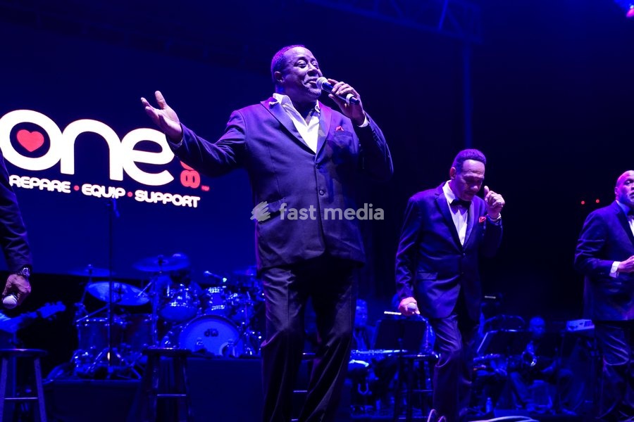 Motown legends, The Four Tops, perform at the One805Live! benefit concert with proceeds benefitting first responders of Santa Barbara County. Carpinteria, USA, Friday 25th September 2026