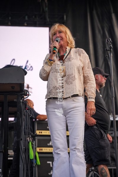 Co-founder and CEO of One805, Kirsten Cavendish appears at the One805Live! benefit concert with proceeds benefitting first responders of Santa Barbara County. Carpinteria, USA, Friday 25th September 2026