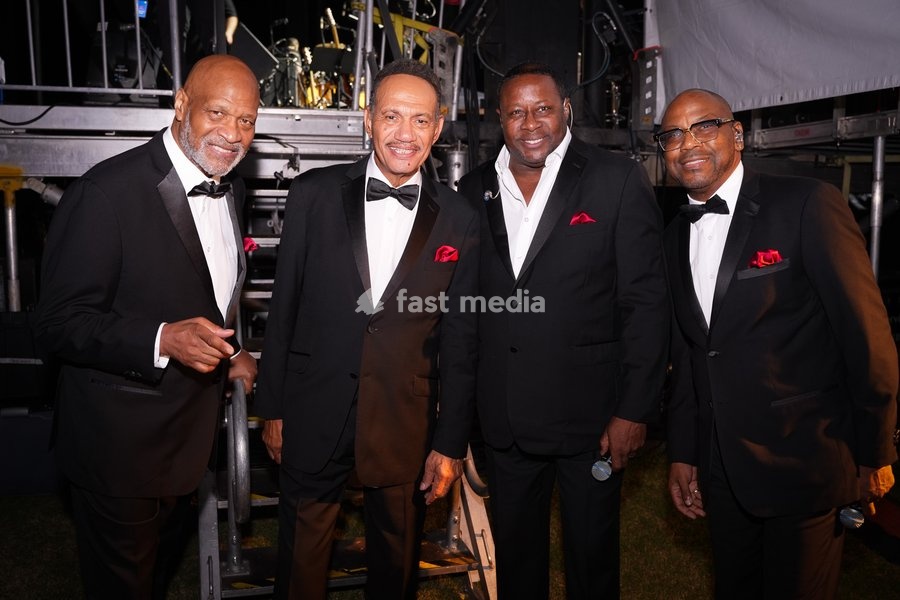 Motown legends, The Four Tops, perform at the One805Live! benefit concert with proceeds benefitting first responders of Santa Barbara County. Carpinteria, USA, Friday 25th September 2026