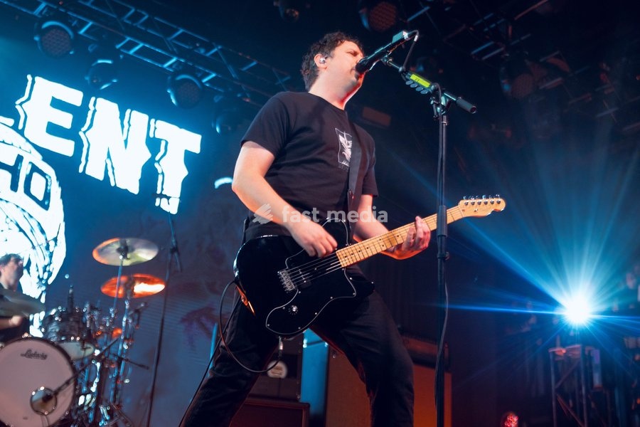 Violent Soho performing live at Fortitude Music Hall in Brisbane, Australia, on 26 September 2026