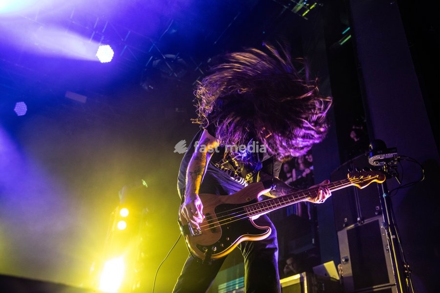 Violent Soho performing live at Fortitude Music Hall in Brisbane, Australia, on 26 September 2026