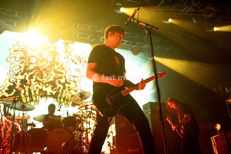 Violent Soho performing live at Fortitude Music Hall in Brisbane, Australia, on 26 September 2026