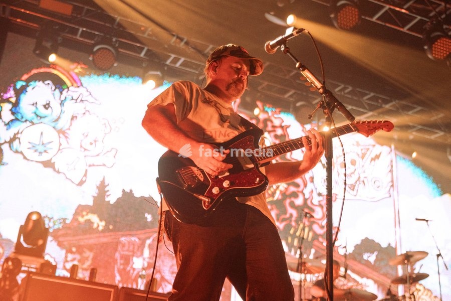 Violent Soho performing live at Fortitude Music Hall in Brisbane, Australia, on 26 September 2026