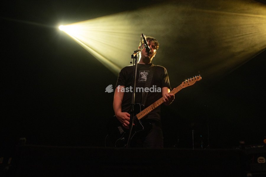Violent Soho performing live at Fortitude Music Hall in Brisbane, Australia, on 26 September 2026