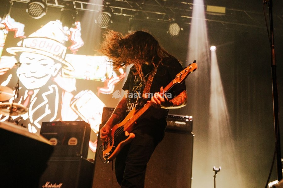 Violent Soho performing live at Fortitude Music Hall in Brisbane, Australia, on 26 September 2026