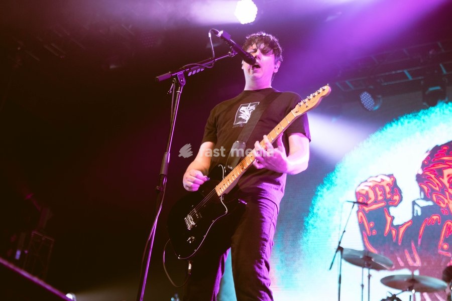 Violent Soho performing live at Fortitude Music Hall in Brisbane, Australia, on 26 September 2026