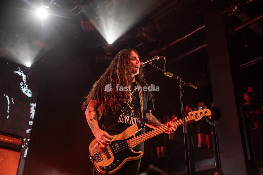 Violent Soho performing live at Fortitude Music Hall in Brisbane, Australia, on 26 September 2026