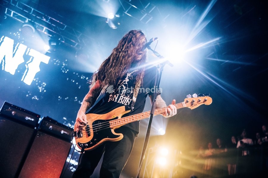 Violent Soho performing live at Fortitude Music Hall in Brisbane, Australia, on 26 September 2026