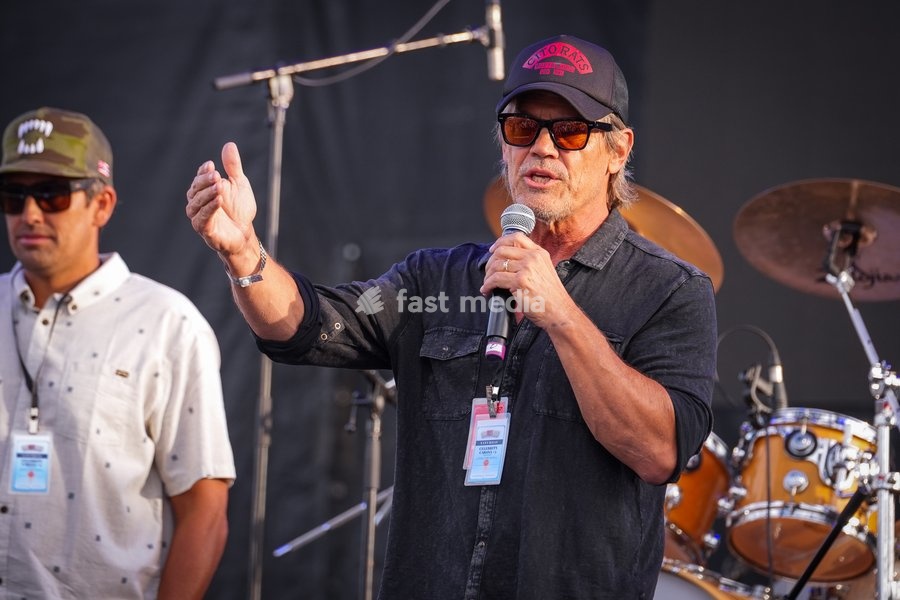 Film actor, Josh Brolin, makes an appearance at the One805Live! benefit concert with proceeds benefitting first responders of Santa Barbara County. Carpinteria, USA, Saturday 26th September 2026