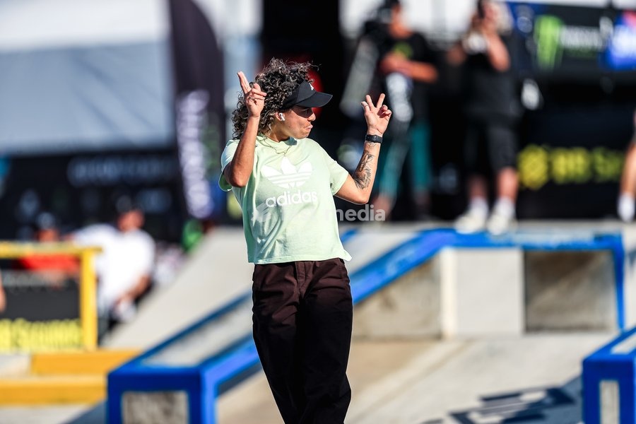 September 27, 2026, Barueri, São Paulo, Brazil: SÃO PAULO (SP), BRAZIL – SEPTEMBER 27: Gabriela Mazeto during her run in the final of the Banco do Brasil Professional Skateboarding Circuit on the afternoon of Sunday, September 26, 2026, at the Parque da Juventude skatepark in Barueri (SP)