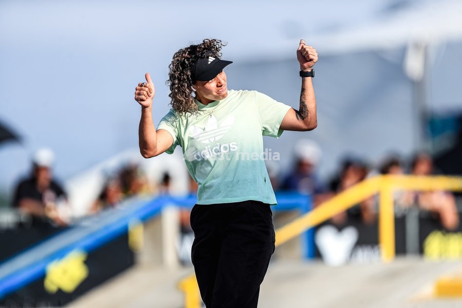 September 27, 2026, Barueri, São Paulo, Brazil: SÃO PAULO (SP), BRAZIL – SEPTEMBER 27: Gabriela Mazeto during her run in the final of the Banco do Brasil Professional Skateboarding Circuit on the afternoon of Sunday, September 26, 2026, at the Parque da Juventude skatepark in Barueri (SP)