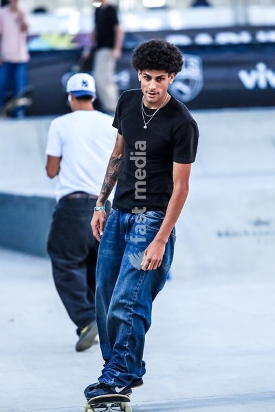 September 27, 2026, Barueri, São Paulo, Brazil: SÃO PAULO (SP), BRAZIL – SEPTEMBER 27: Wallace Gabriel won the men's street title at the second stage of the 2026 Brazilian Skateboarding Circuit. An athlete is shown during his run in the final of the Banco do Brasil Professional Skateboarding…