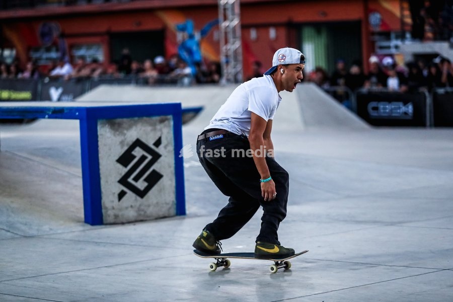 September 27, 2026, Barueri, São Paulo, Brazil: SÃO PAULO (SP), BRAZIL – SEPTEMBER 27: Ivan Monteiro, runner-up in the men's street category at the second stage of the 2026 Brazilian Skateboarding Circuit. The athlete is shown during his run in the final of the Banco do Brasil Professional…