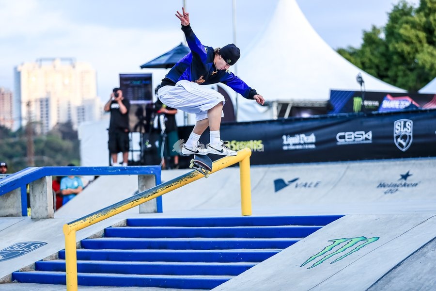 September 27, 2026, Barueri, São Paulo, Brazil: SÃO PAULO (SP), BRAZIL – SEPTEMBER 27: Pedro Motta during his run in the final of the Banco do Brasil Professional Skateboarding Circuit (men's street category) on the afternoon of Sunday, September 26, 2026, at the Parque da Juventude skatepark in…