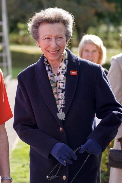 YORK, ENGLAND - SEPTEMBER 28: Princess Anne, Princess Royal smiles during the 7 in 7: The Grand Finale at the University of York Athletics Track on September 28, 2026 in York, England. Sir Kevin Sinfield is running an ultra marathon every day for seven days to raise money for motor neurone disease…